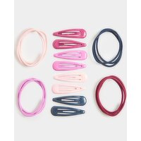 Hair Clips & Bobbins - Set Of 20 Multi