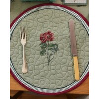 Carolyn Donnelly Eclectic Print Round Placemat Multi 