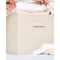 Cube Box Storage Natural 