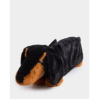 Dachshund Hot Water Bottle Black 