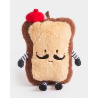 French Toast Hot Water Bottle Brown