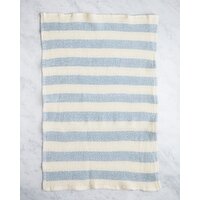 Helen James Considered Crinkle Tea Towel Blue