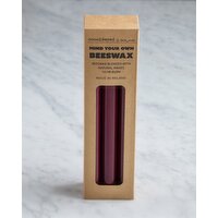 Helen James Considered Beeswax Blend Dinner Candles - Pack Of 6 Red 