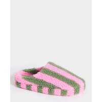 Stripe Slippers Print M