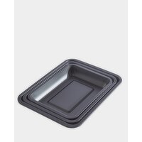 Roaster Set - Pack Of 3 Black