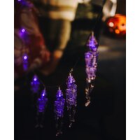 10 LED Skeleton String Lights Clear