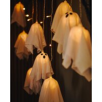 10 Tiered LED Ghost Lights Warmwhite 