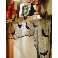 Mesh Net With Felt Bats Black