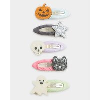 Halloween Hair Clips - Pack Of 5 Multi