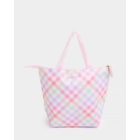Insulated Lunch Tote Bag Pink-Orange 