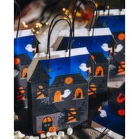 Haunted House Treat Bags - Pack Of 5 Multi