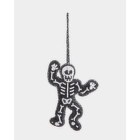 Beaded Skeleton Hanging Decoration Black