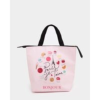 Insulated Lunch Tote Bag Light-Pink 