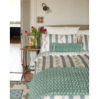 Carolyn Donnelly Eclectic Flower Stripe Duvet Multi King