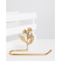 Carolyn Donnelly Eclectic Toilet Roll Holder Bronze
