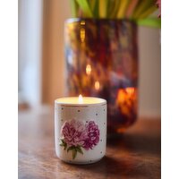 Carolyn Donnelly Eclectic Small Ceramic Candle Pink