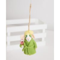 Carolyn Donnelly Eclectic Felt Hanging Decoration Green 