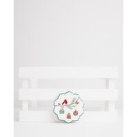 Carolyn Donnelly Eclectic Christmas Coaster Multi