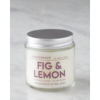 Helen James Considered Mini Tumbler Candle Fig & Lemon - Purple