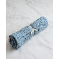 Helen James Considered XL Honeycomb Tea Towel Dark-Blue