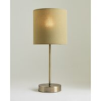 Linen Lamp Green