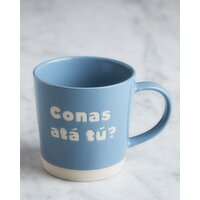 Helen James Considered Conas Atá Tú Mug Blue