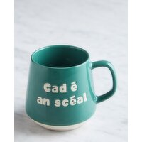 Helen James Considered Cad É An Scéal Mug Green