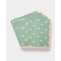 Carolyn Donnelly Eclectic Paper Napkins - Pack Of 20 Green