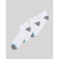 Men's Liner Socks White 11-13