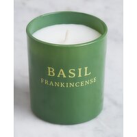 Helen James Considered Basil Frankincense Solas Candle Green