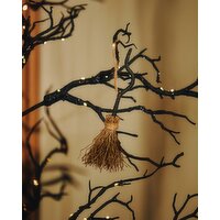 Broom Hanging Decoration Natural