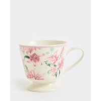 Footed Mug Pink