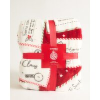 Letter To Santa Throw Multi