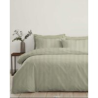 Textured Complete Bed Set Green King Size