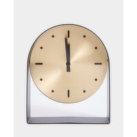 Luxe Noir Clock Natural 