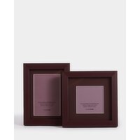 Colour Block Frame Burgundy 4in X 6in