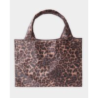 Tote Shopper Bag Brown
