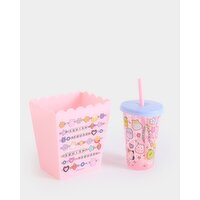 Squishmallows Popcorn Set Pink 