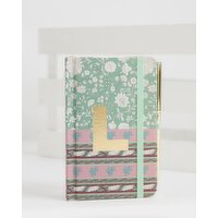 Carolyn Donnelly Eclectic Mini Alphabet Notebook And Pen L 