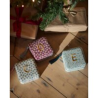 Carolyn Donnelly Eclectic Embroidered Alphabet Jewellery Box D 