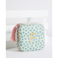 Carolyn Donnelly Eclectic Embroidered Alphabet Jewellery Box F 