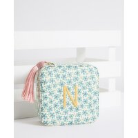 Carolyn Donnelly Eclectic Embroidered Alphabet Jewellery Box N 