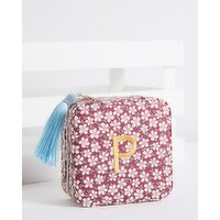 Carolyn Donnelly Eclectic Embroidered Alphabet Jewellery Box P