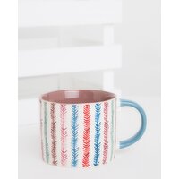 Carolyn Donnelly Eclectic Contrast Mug Dark-Pink