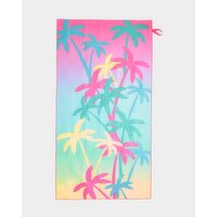 Microfibre Beach Towel Pink 