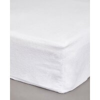Dust Mite Zipped Waterproof Mattress Protector White Single