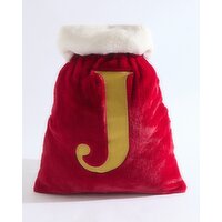 Christmas Alphabet Sack J 