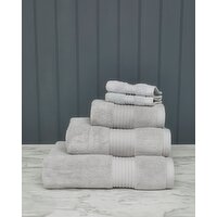 Ultimate Luxury Face Cloth - Pack Of 2 Silver