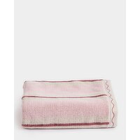 Jess Stripe Hand Towel Pink Hand