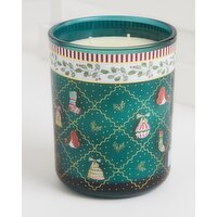 Carolyn Donnelly Eclectic Christmas Large Decal Candle Multi